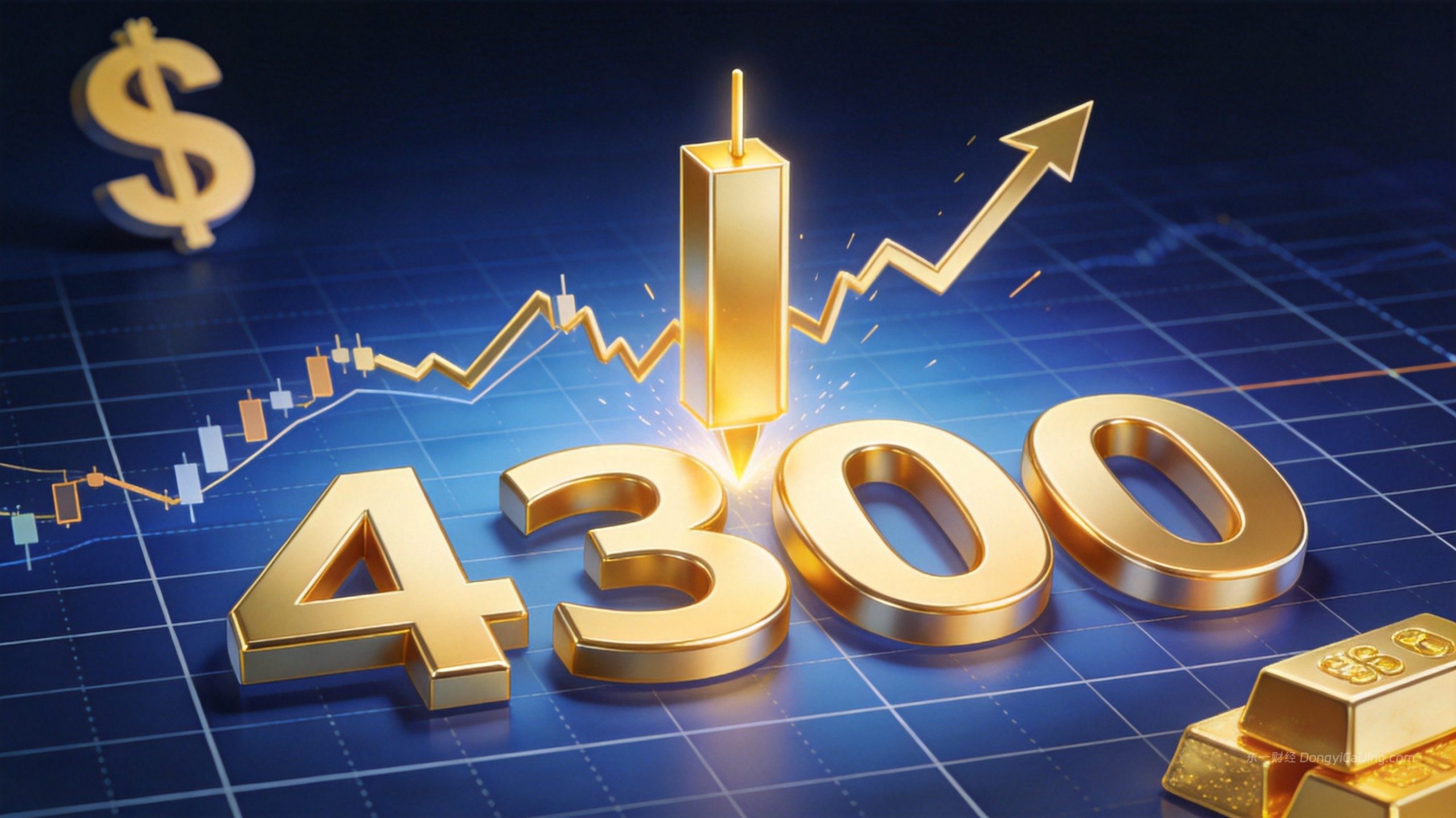 Gold $4300 Trend Trading Strategy